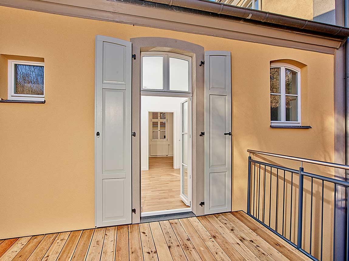 Detailansicht der Sanierung