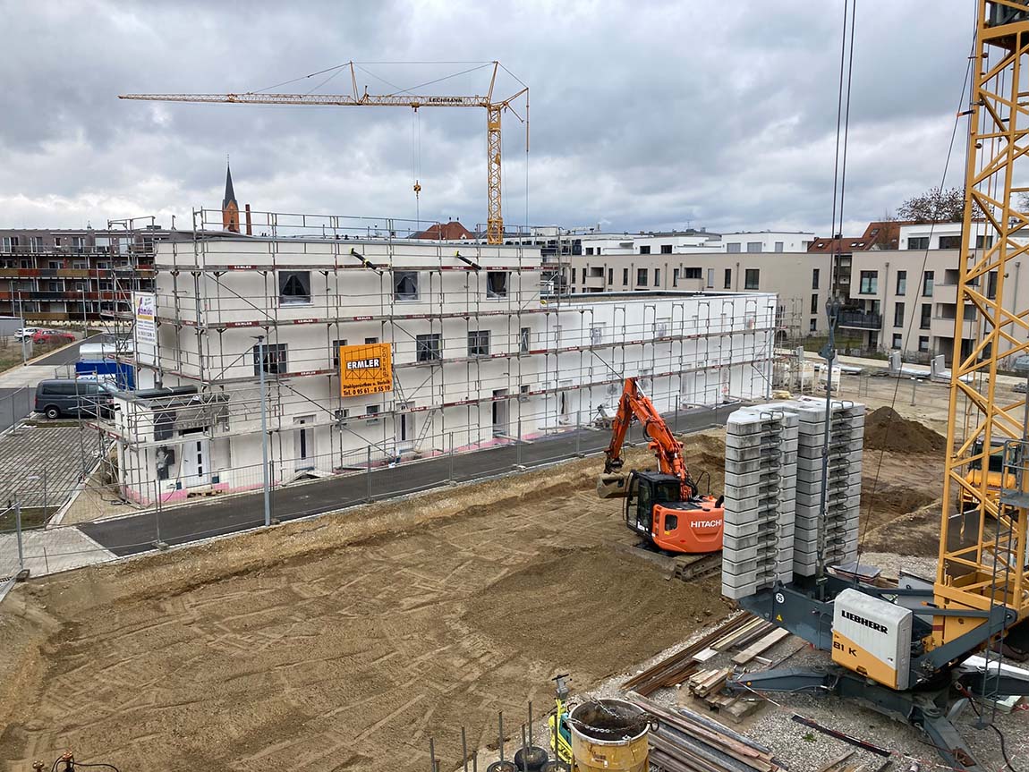 Schneller Baufortschritt mit leistungsfähigen Partnern vor Ort