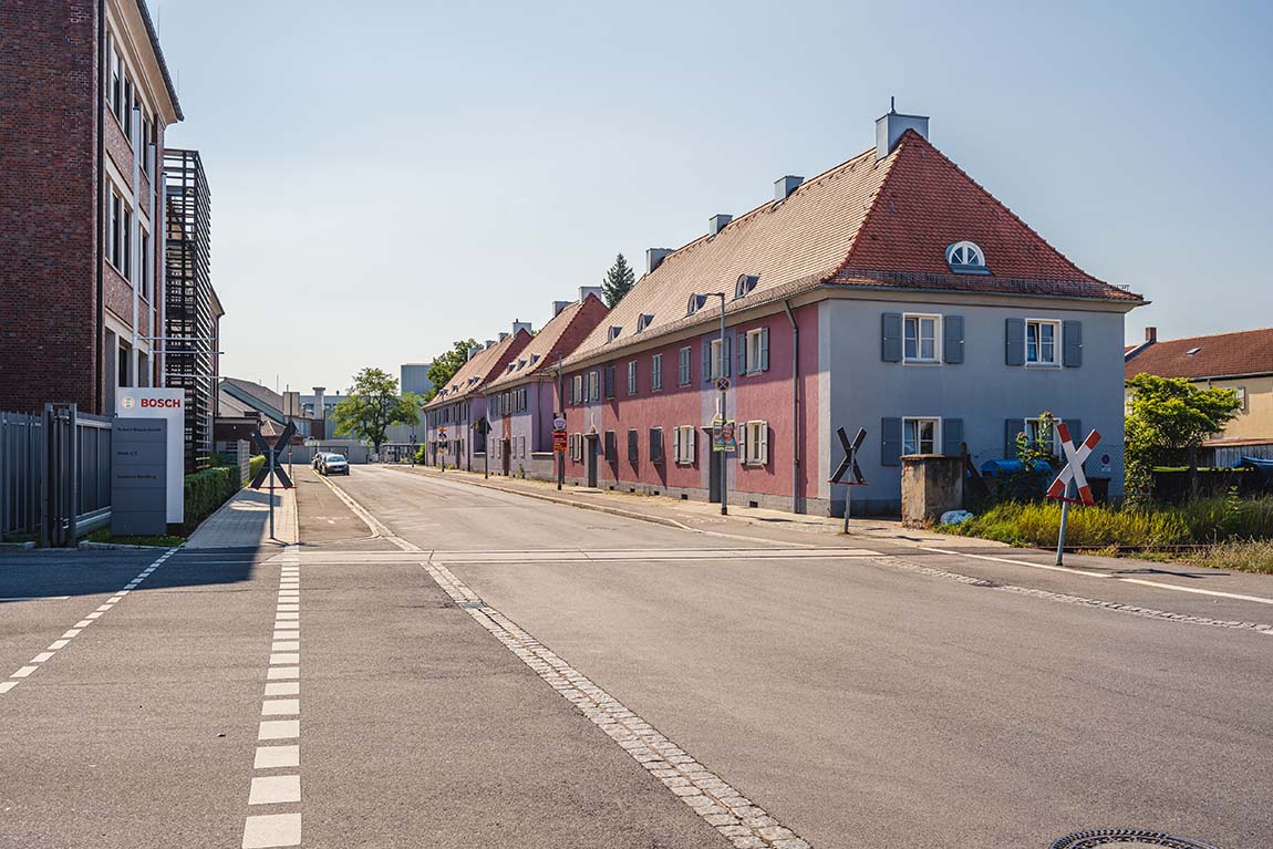 Renovierte Bosch-Werkswohnungen aus dem Bestand der STADTBAU BAMBERG